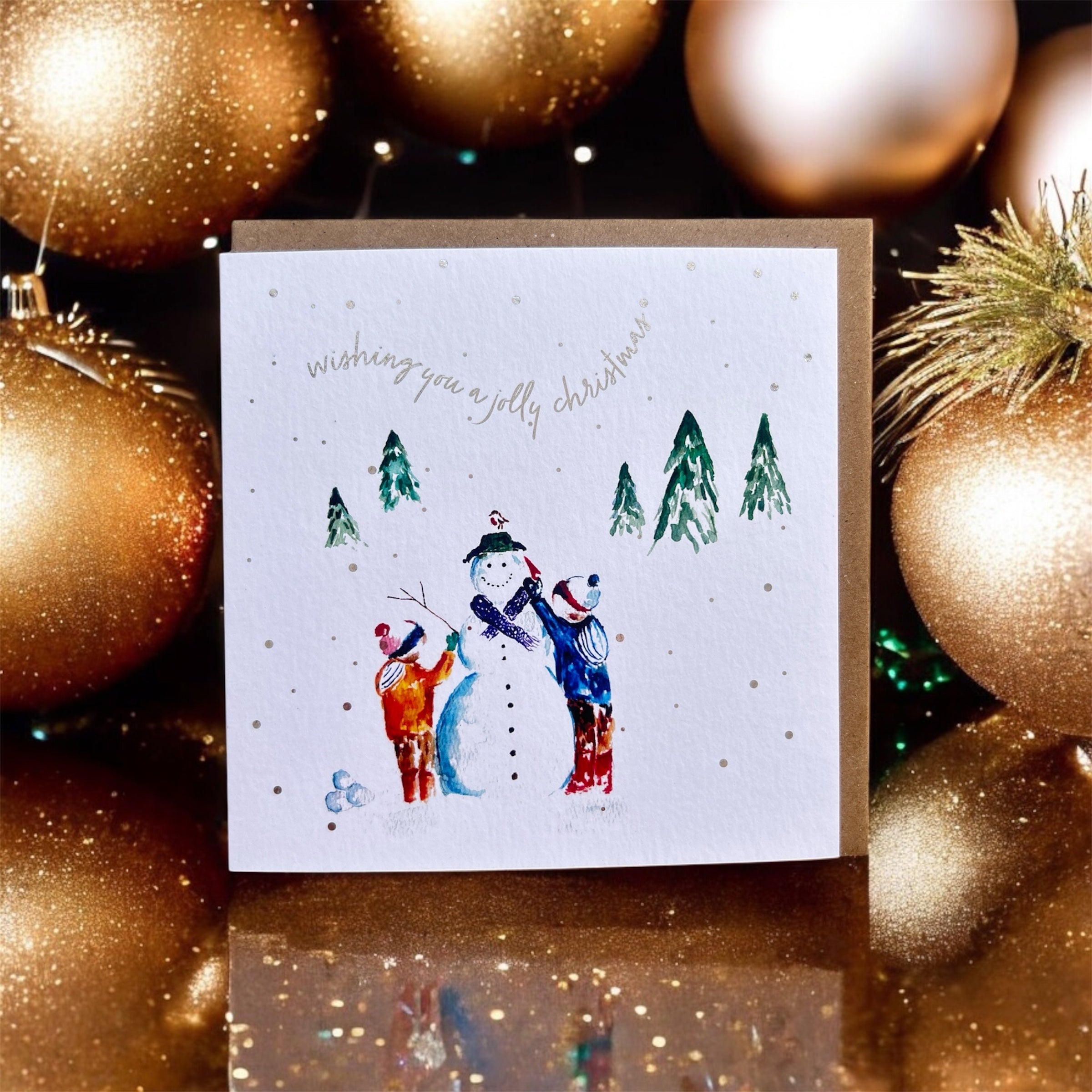 Christmas Card ‘A Jolly Christmas' by Sarah Epsom