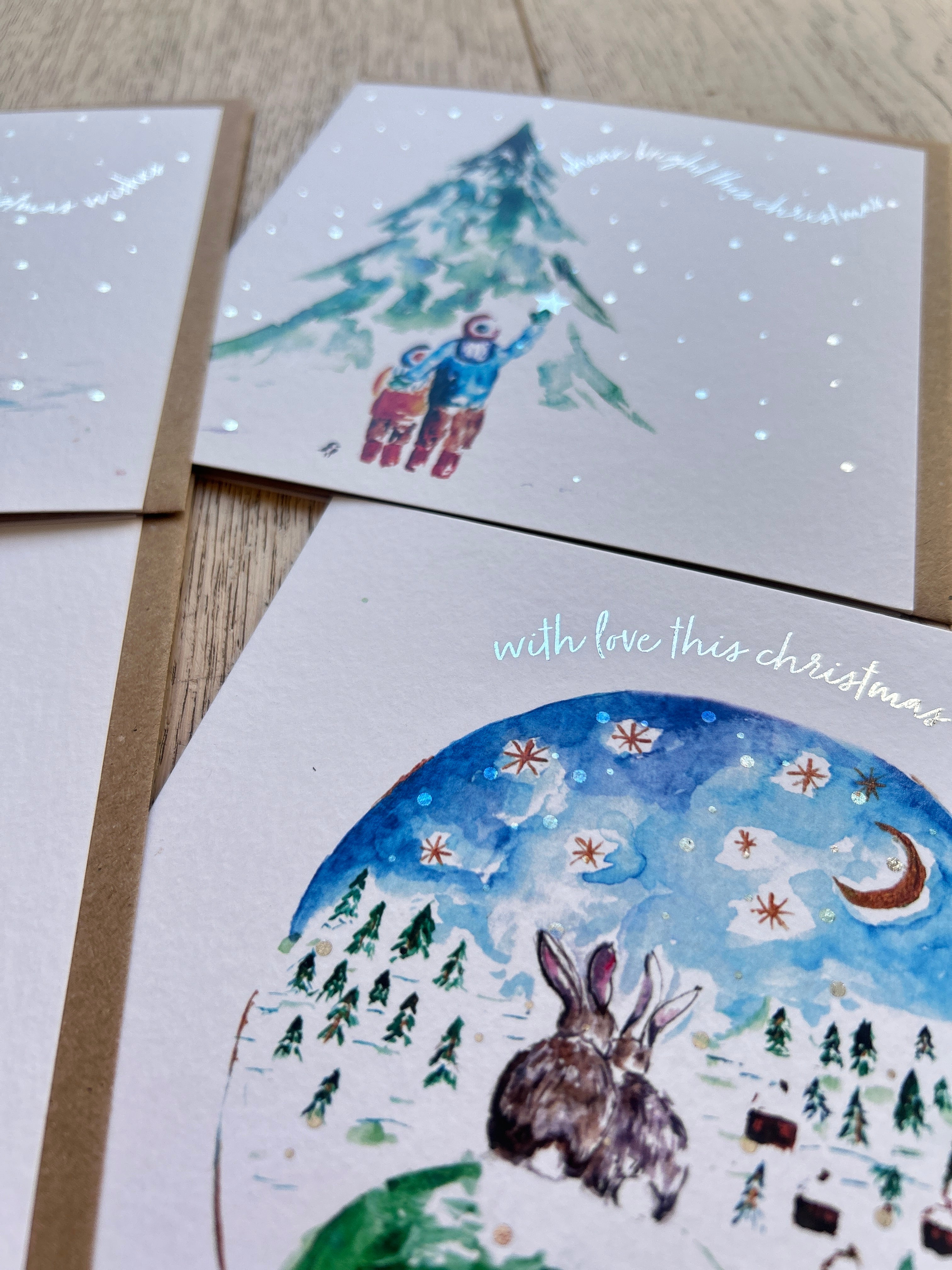 Christmas Card ‘A Little Magic' by Sarah Epsom