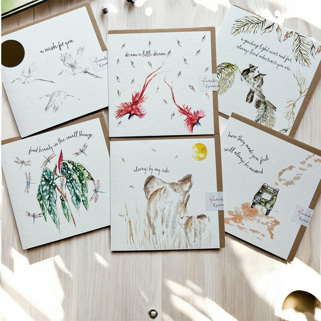 Occasions Greeting Card, Mothers Day, Fathers Day - by Sarah Epsom