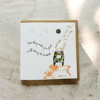 Land Rover Sympathy 'How they made you feel will always be missed' Greeting Card - by artist Sarah Epsom