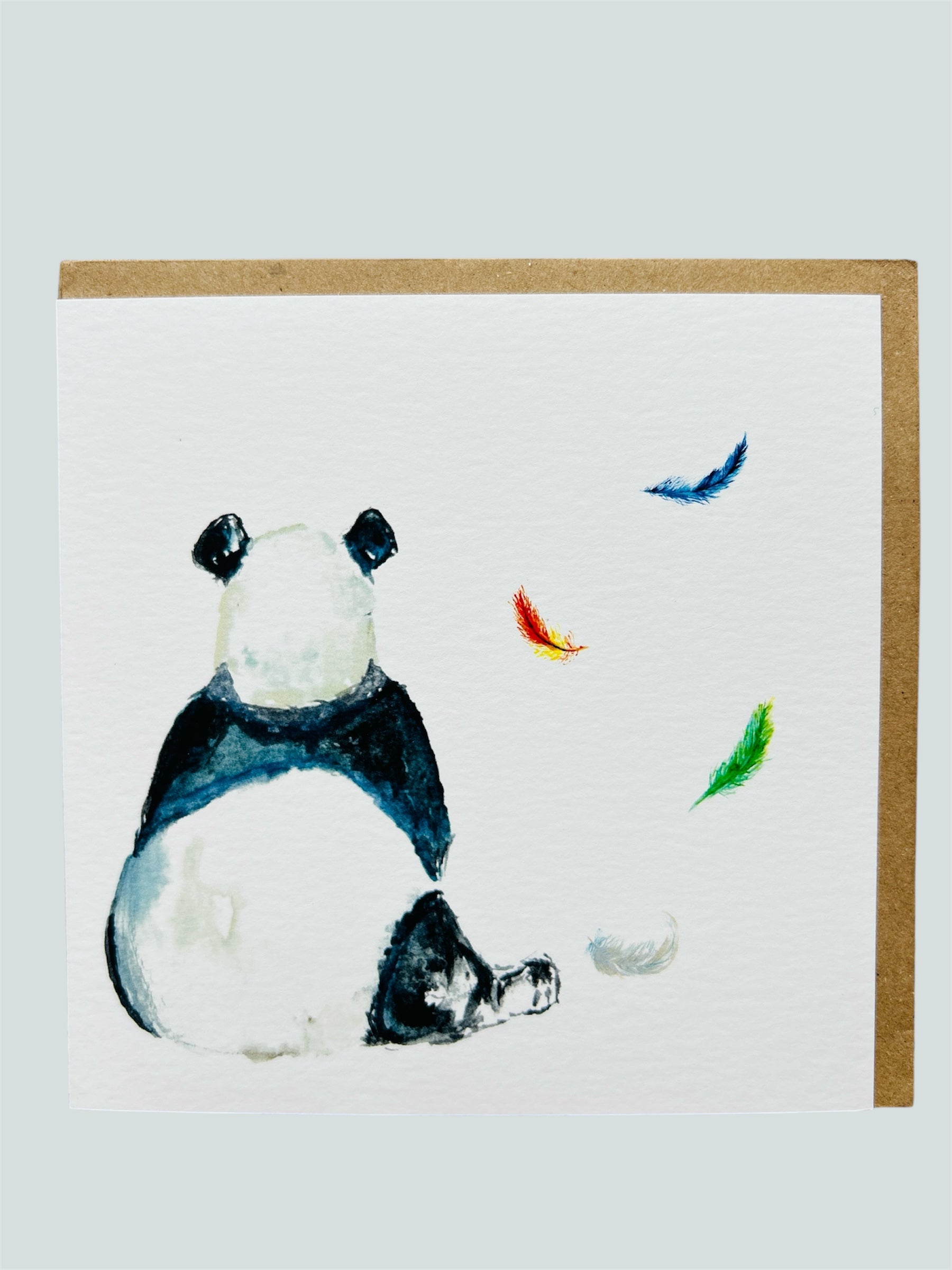 Panda Greeting Card - by Sarah Epsom - Available for pre-order