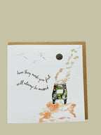 Land Rover Sympathy 'How they made you feel will always be missed' Greeting Card - by artist Sarah Epsom