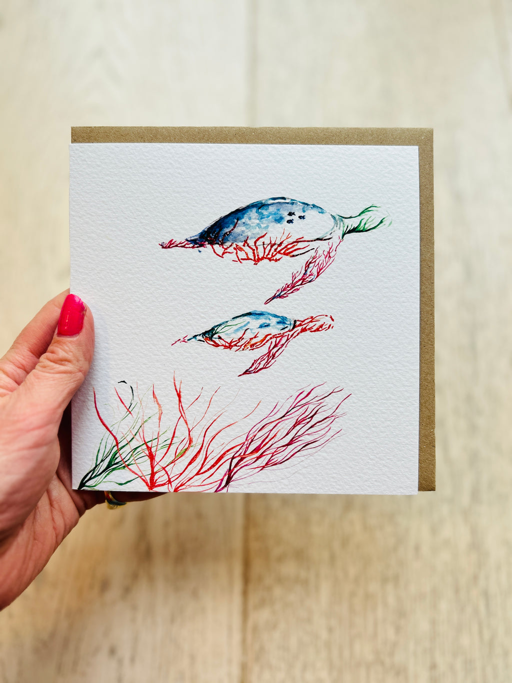 Wildlife Greeting Cards, 'Flora & Fauna' by Sarah Epsom