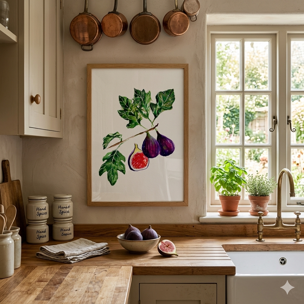 Figs | A3 Giclée on Hahnemühle German Etching Paper by Sarah Epsom