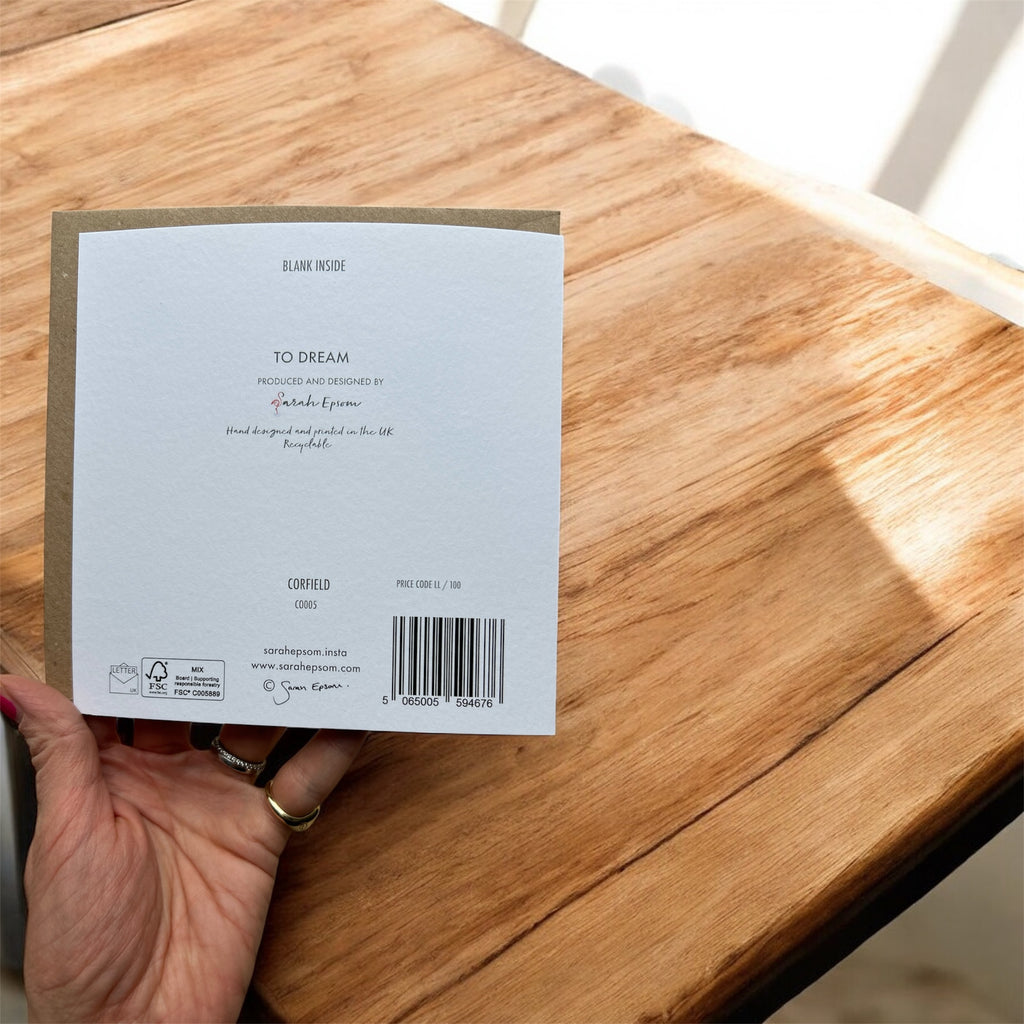 Birds flying 'A wish for you' To Dream, by Sarah Epsom