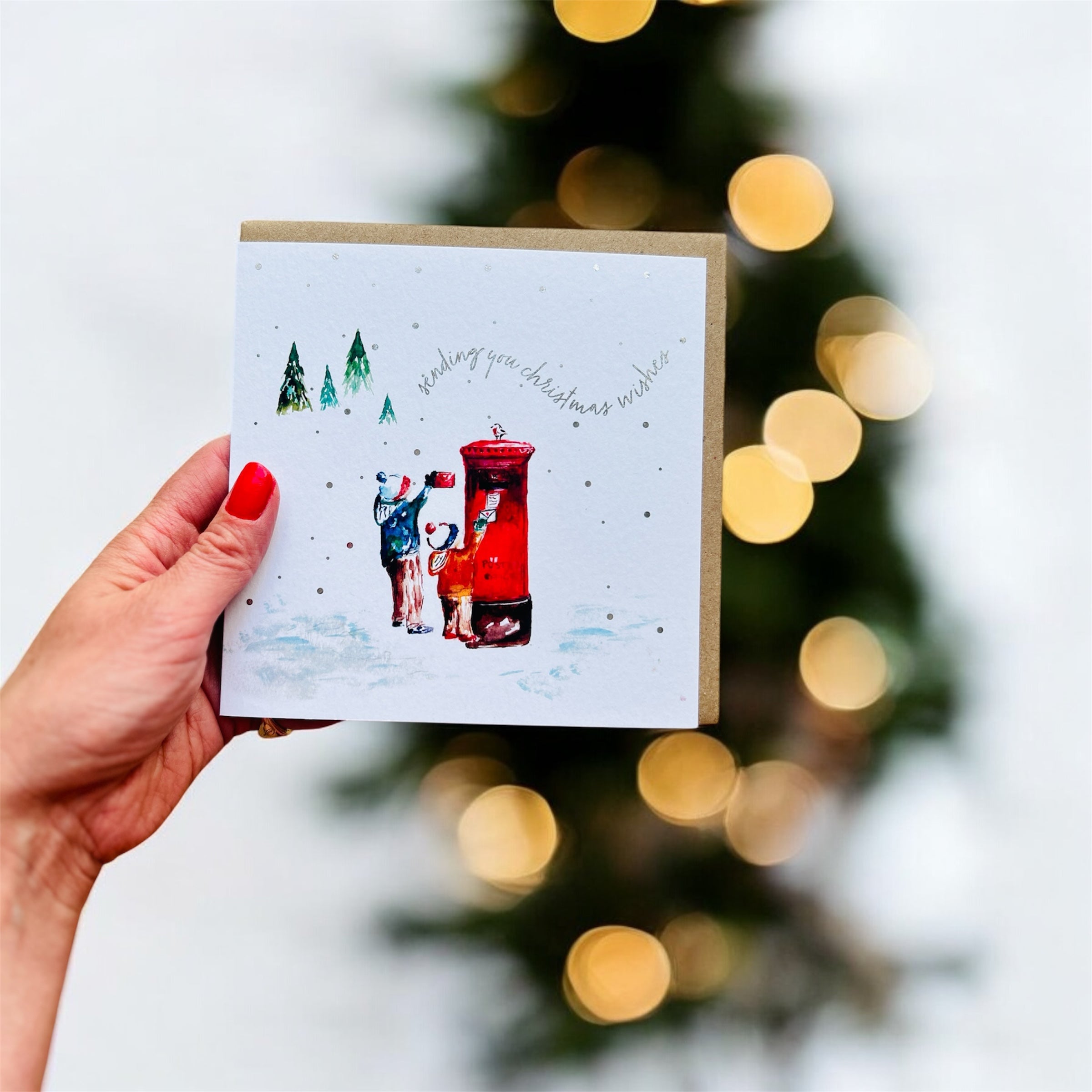 Christmas Card ' Special Delivery' by Sarah Epsom