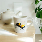 Bumblebee Mug, First Flight, Fine Bone China Mug by Sarah Epsom