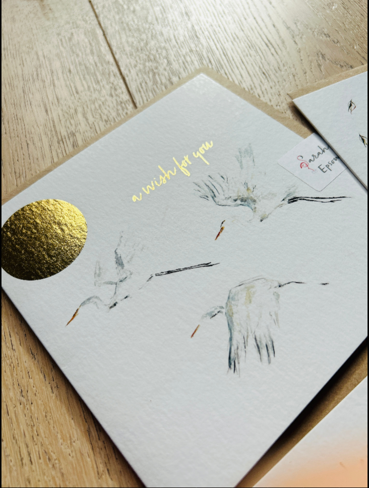 Occasions Greeting Card, Mothers Day, Fathers Day - by Sarah Epsom