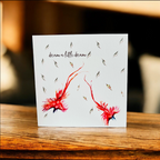 Flying Birds 'Dream a little dream' Flycatcher - by Sarah Epsom