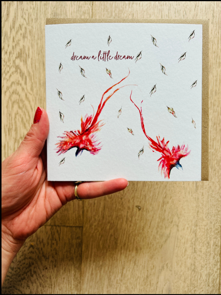 Flying Birds 'Dream a little dream' Flycatcher - by Sarah Epsom