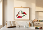 Pomegranate Print | A3 Giclée on Hahnemühle German Etching Paper by Sarah Epsom
