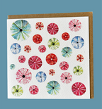 Seaurchins - Ocean greeting card  - by artist Sarah Epsom