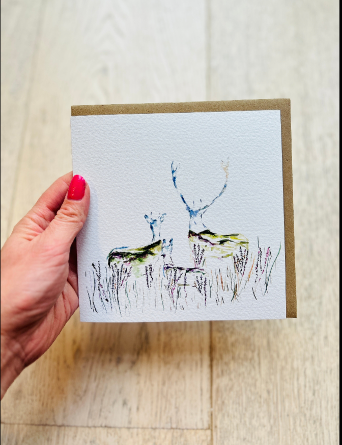 Wildlife Greeting Cards, 'Flora & Fauna' by Sarah Epsom