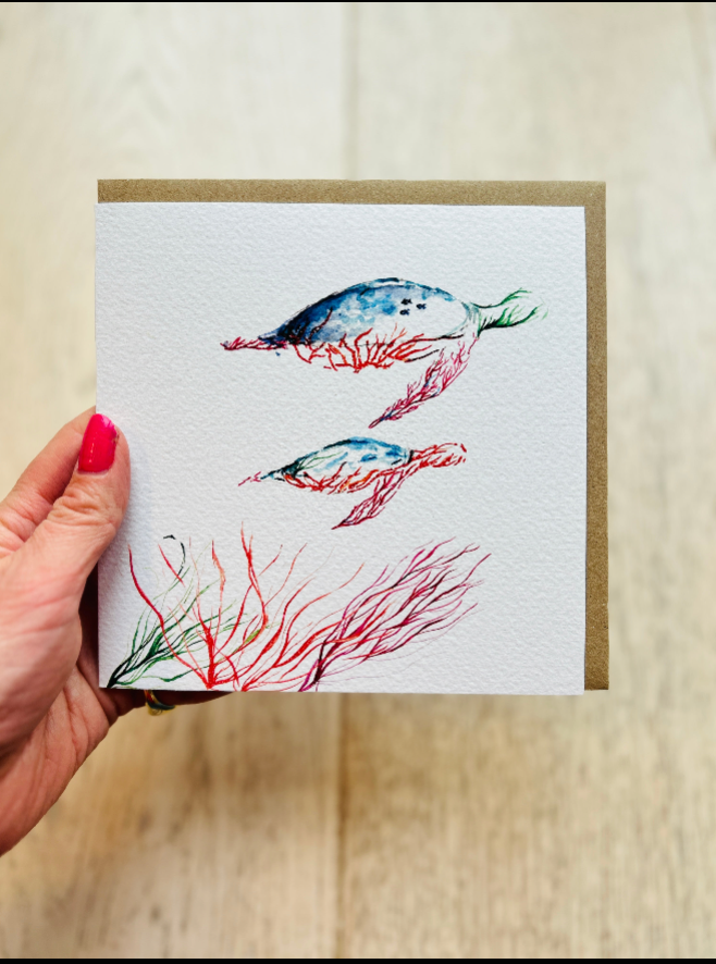 Wildlife Greeting Cards, 'Flora & Fauna' by Sarah Epsom
