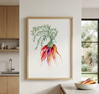 Bunch of Carrots | A3 Giclée on Hahnemühle German Etching Paper by Sarah Epsom