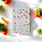 Chilli Hardback Journal, Watercolour Art, A5 Notebook, Lined Paper, by Sarah Epsom