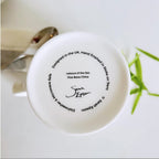 Seaweed Mug, Lettuce of the Sea, Seaweed design, Fine Bone China Mug, Coastal Homeware, Coastal Kitchenware, Coastal mug
